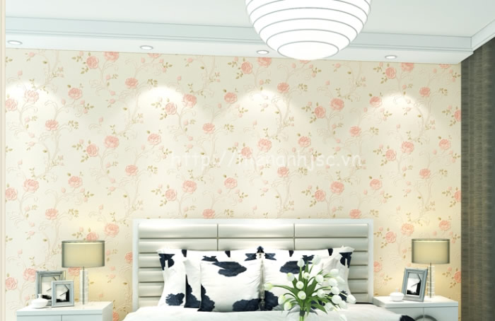 Giấy dán tường phòng ngủ